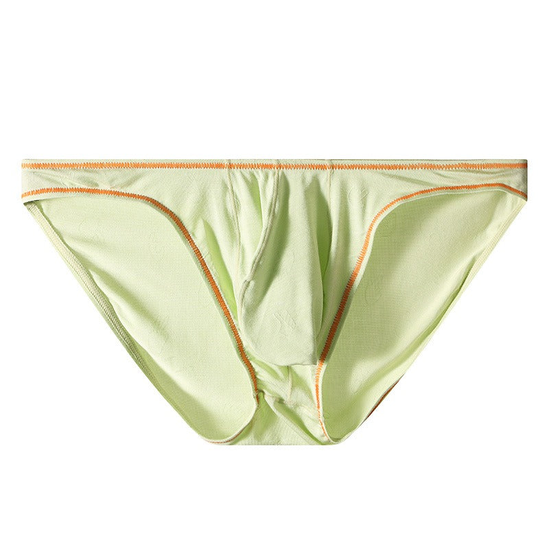 QS Contrasting Trim Breathable Cotton Briefs