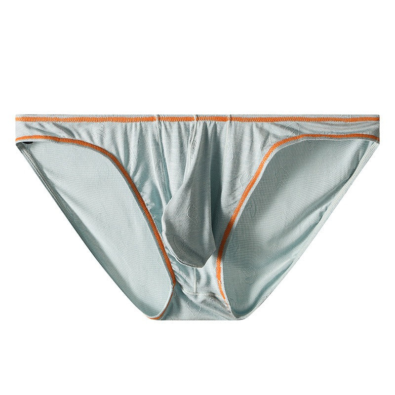 QS Contrasting Trim Breathable Cotton Briefs