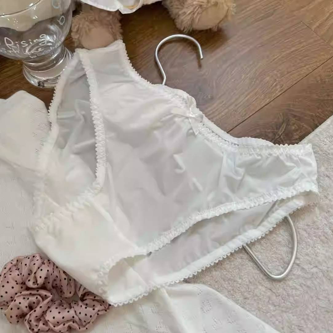 QS Lace Trim Silky Panties