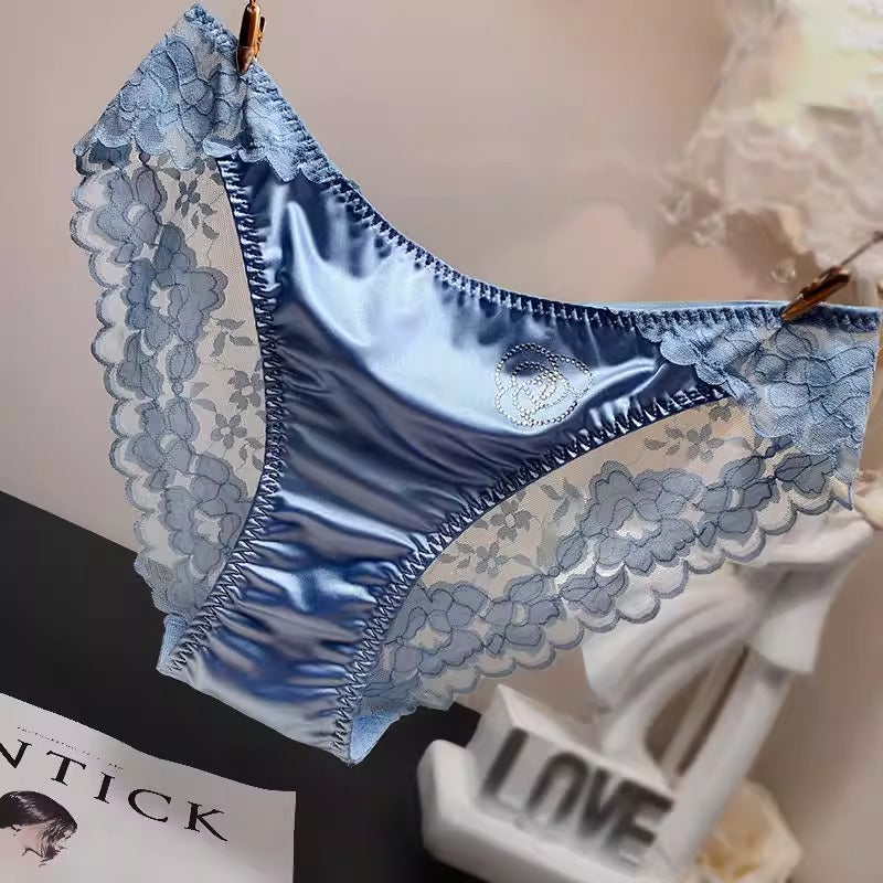 QS Camellia Silky Satin Briefs