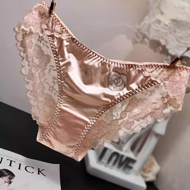QS Camellia Silky Satin Briefs