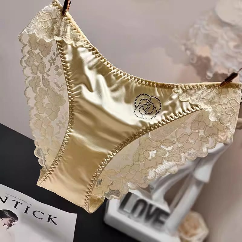 QS Camellia Silky Satin Briefs