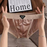 QS Sexy Ice Silk Satin Breathable Briefs