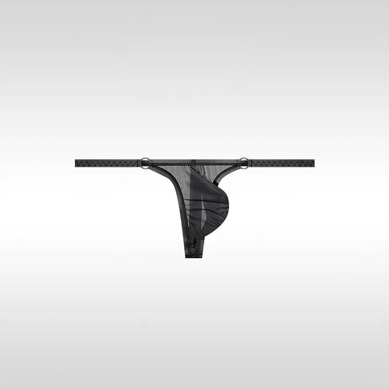 QS Transparent Low-rise Sexy Thong