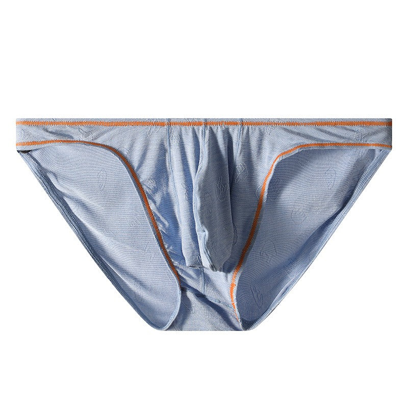QS Contrasting Trim Breathable Cotton Briefs