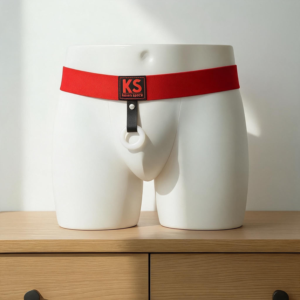 QS Sexy Ice Silk Satin Breathable Briefs