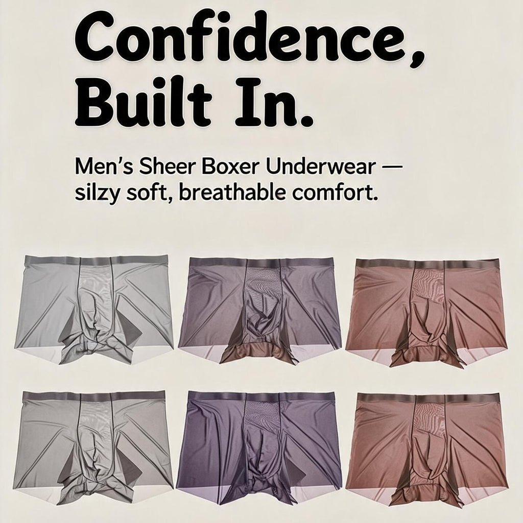 ZD【Highest Repurchase Rate】 Silk-Tech High-Performance Boxer Briefs