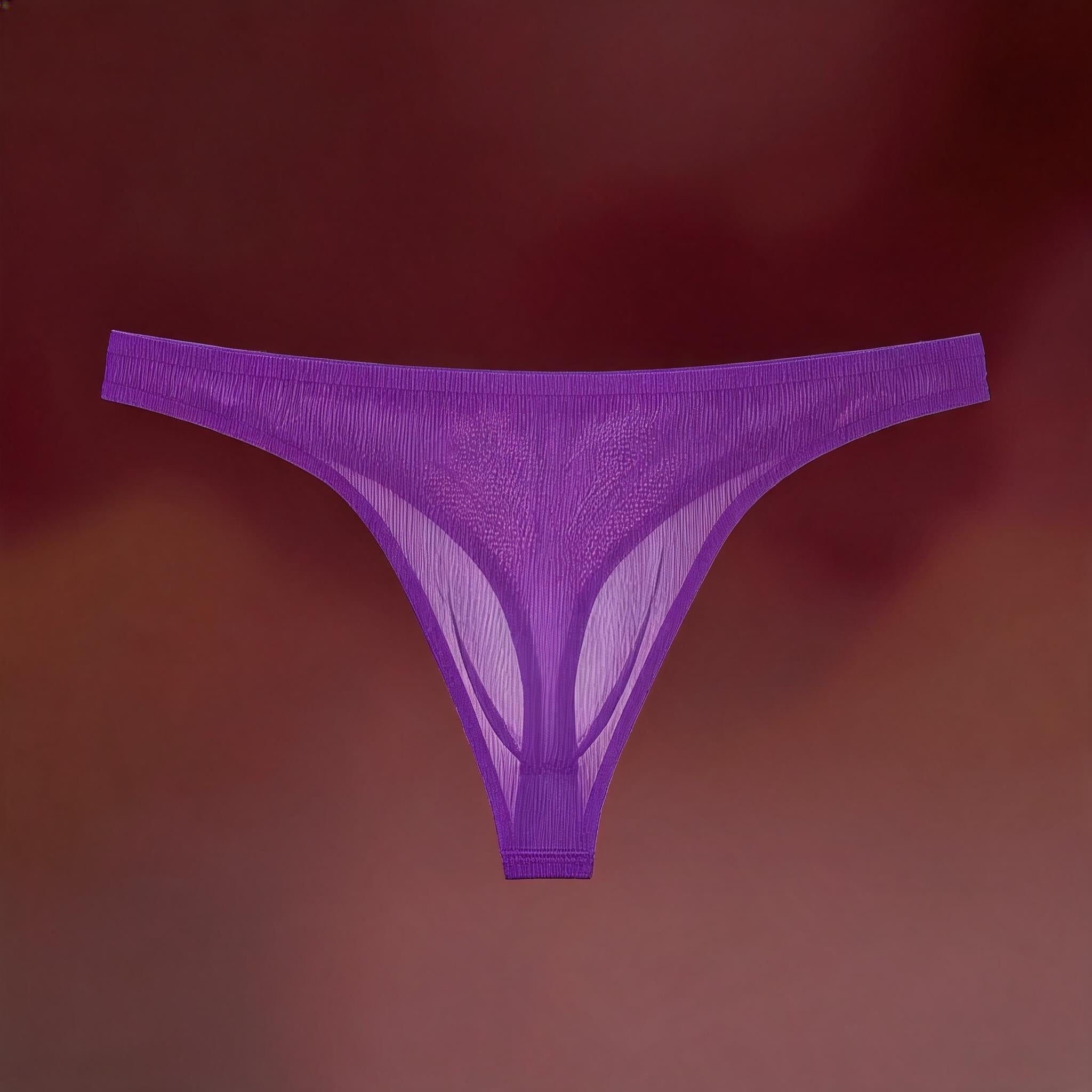 ZD【Hot Sale】Sexy See-Through Ultra-Thin Tech-Stretch Thong