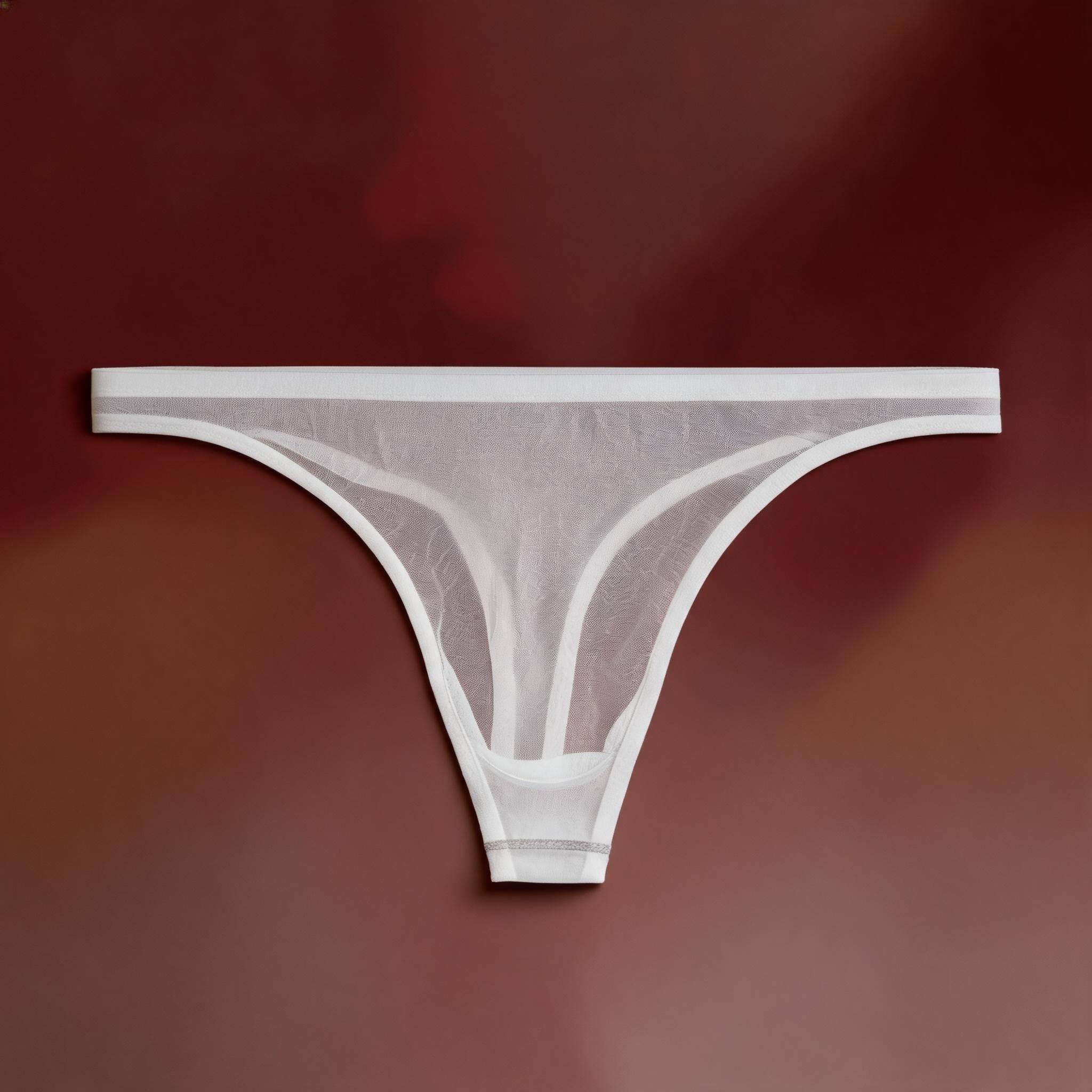 ZD【Hot Sale】Sexy See-Through Ultra-Thin Tech-Stretch Thong