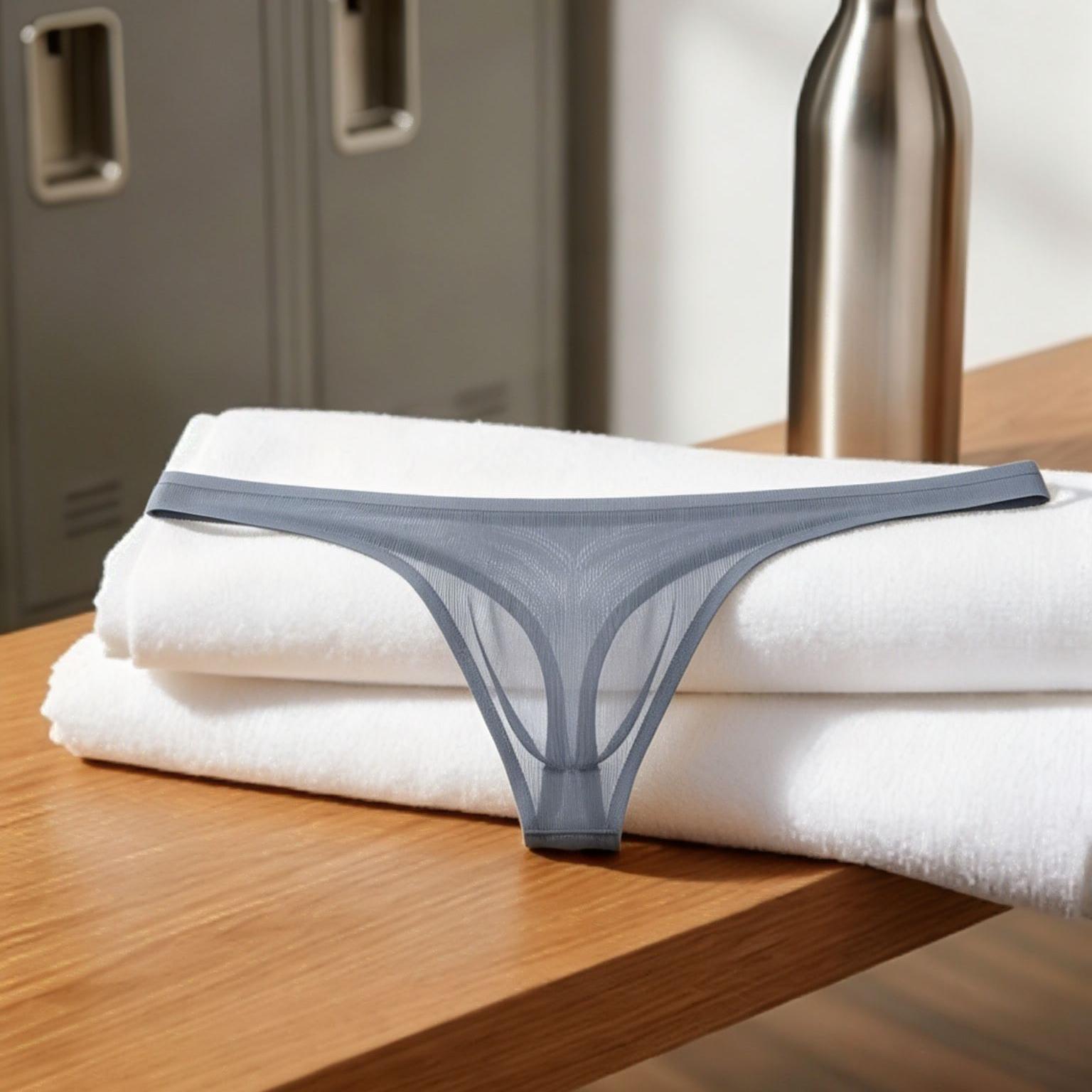 ZD【Hot Sale】Sexy See-Through Ultra-Thin Tech-Stretch Thong
