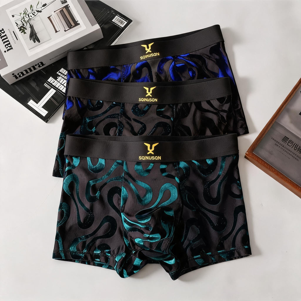 QS Sexy Breathable Mesh Boxer Shorts