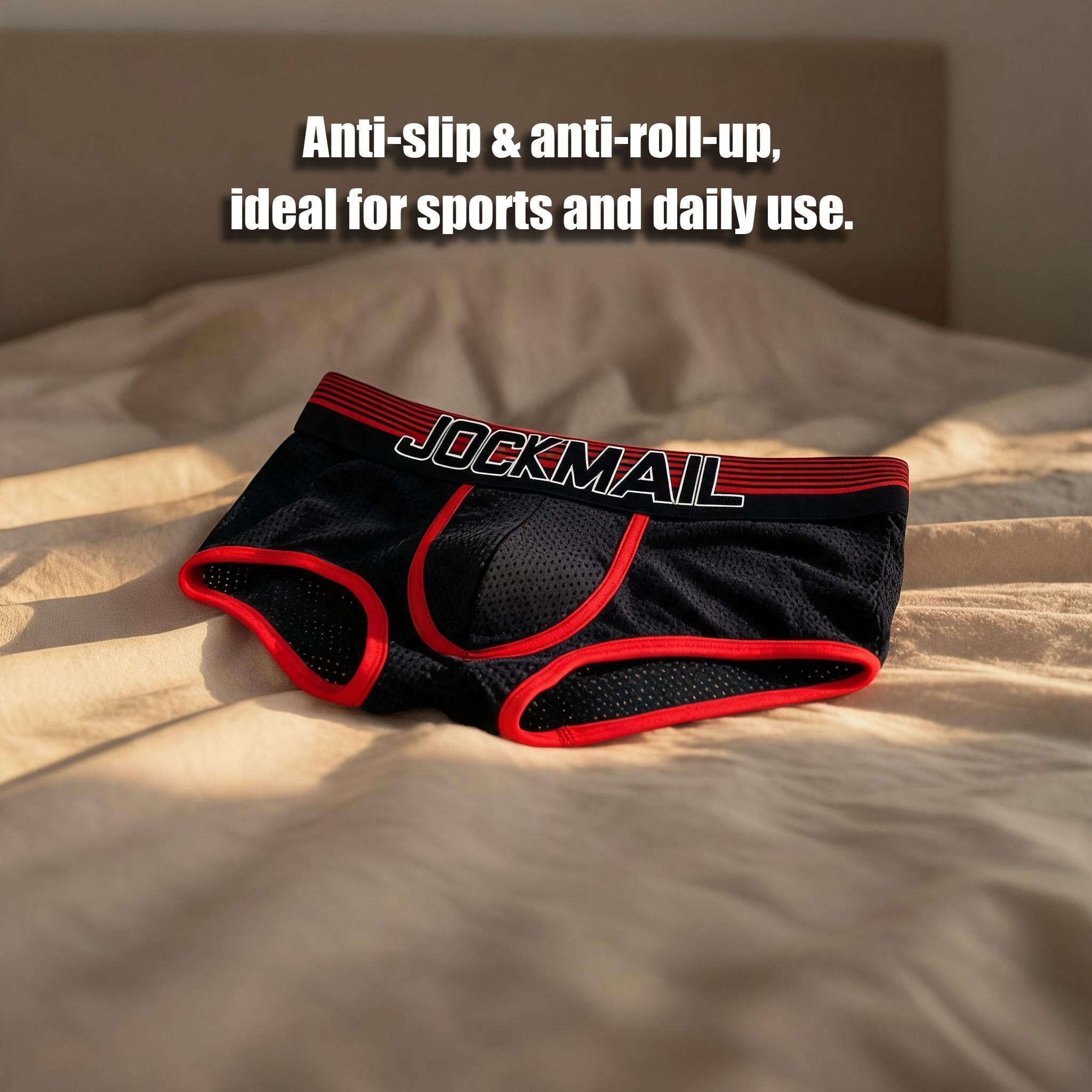 Sport Mesh Breathable Low Rise Boxer Briefs