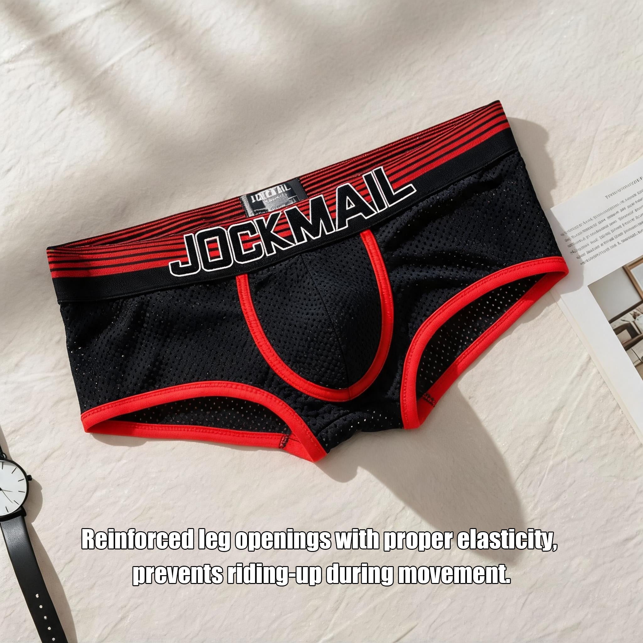 Sport Mesh Breathable Low Rise Boxer Briefs