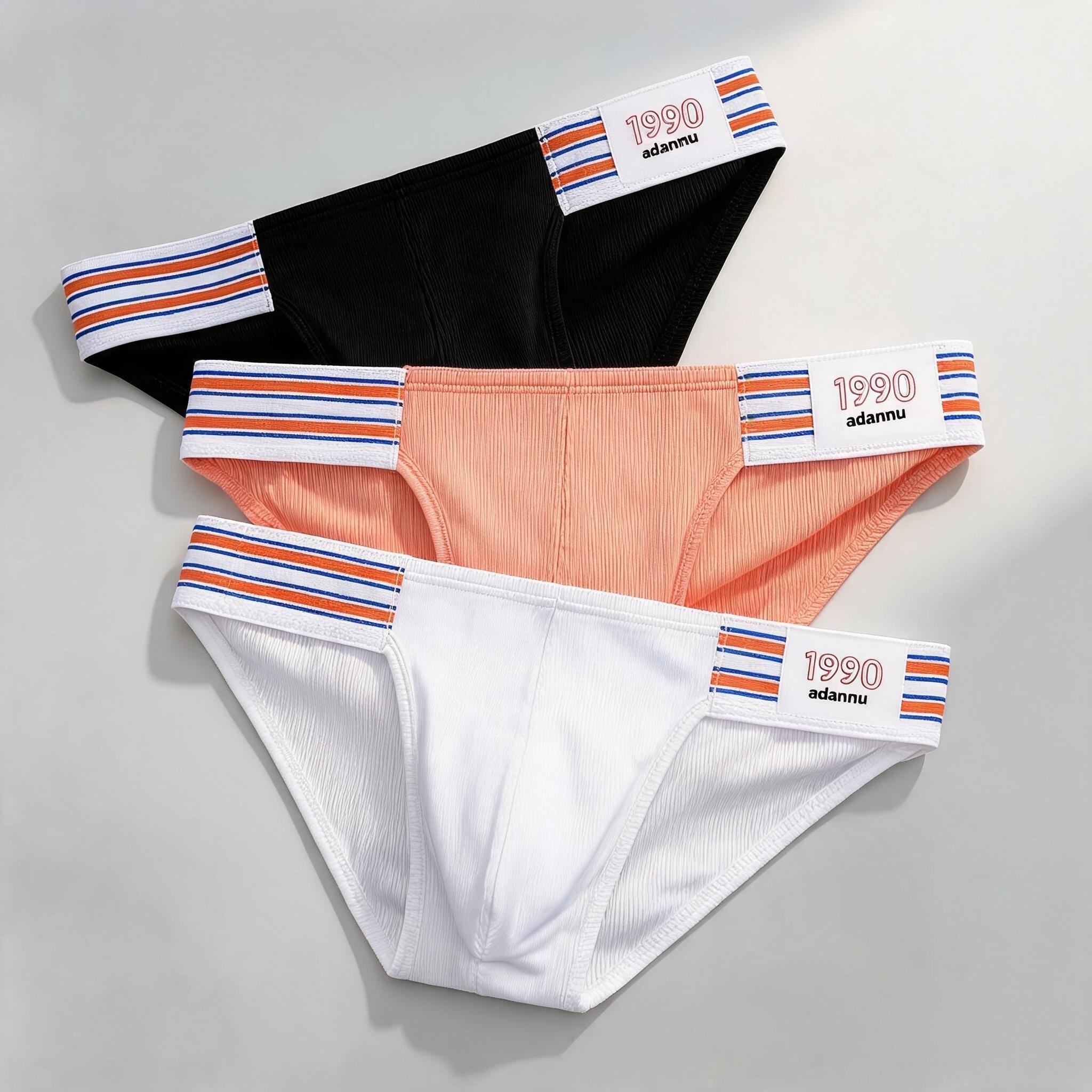 QS Pure Cotton Ribbed Sports Briefs