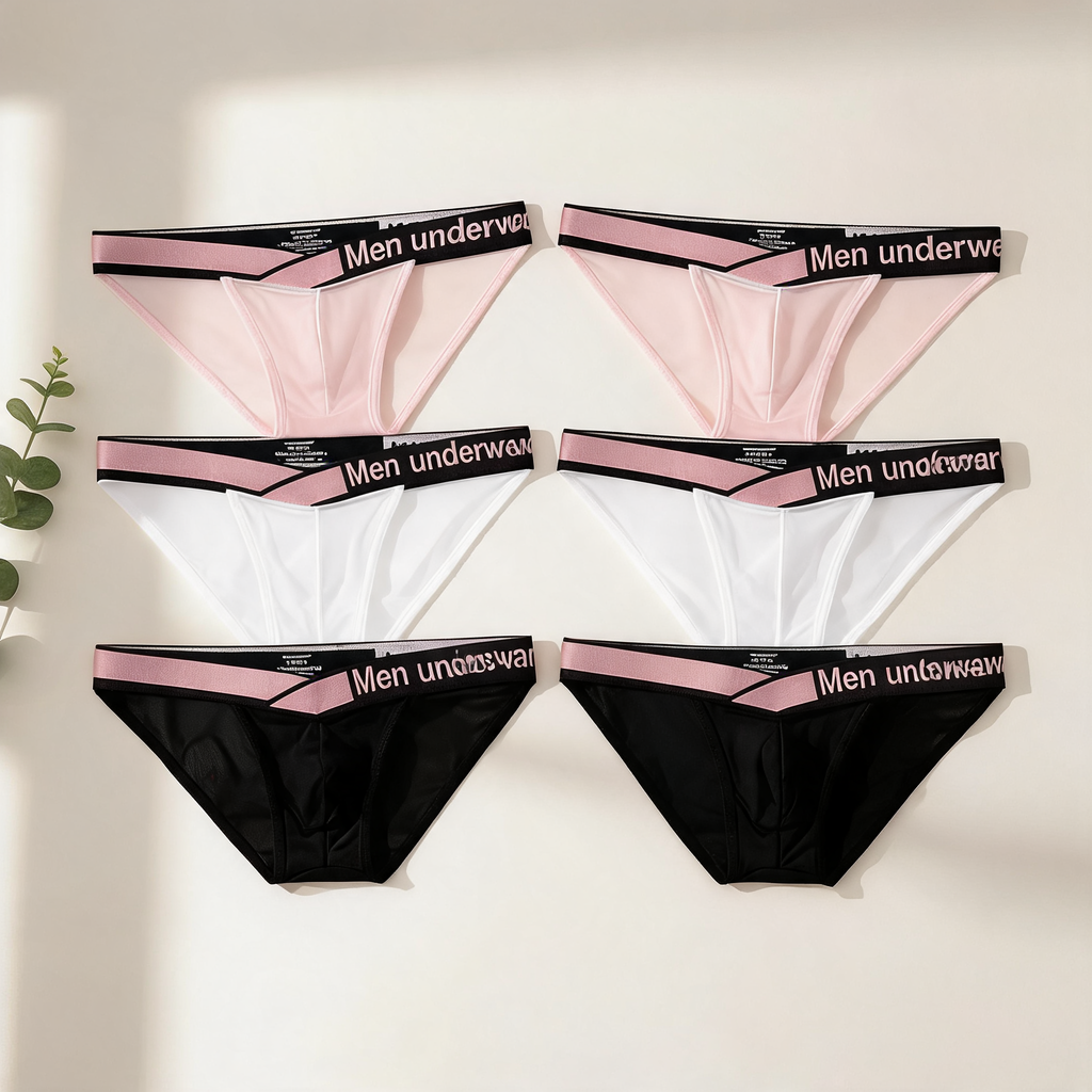 V-belt mesh briefs