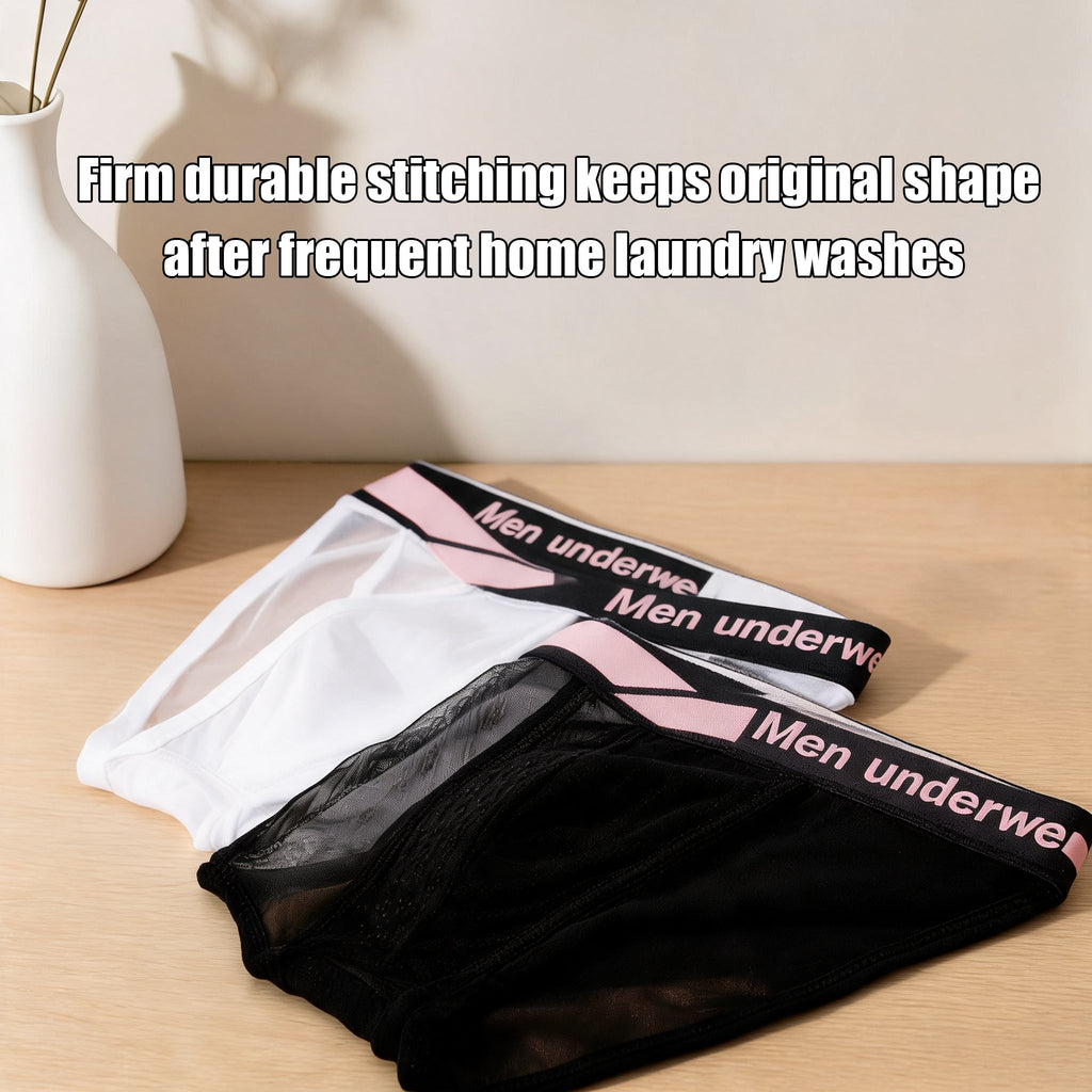 V-belt mesh briefs