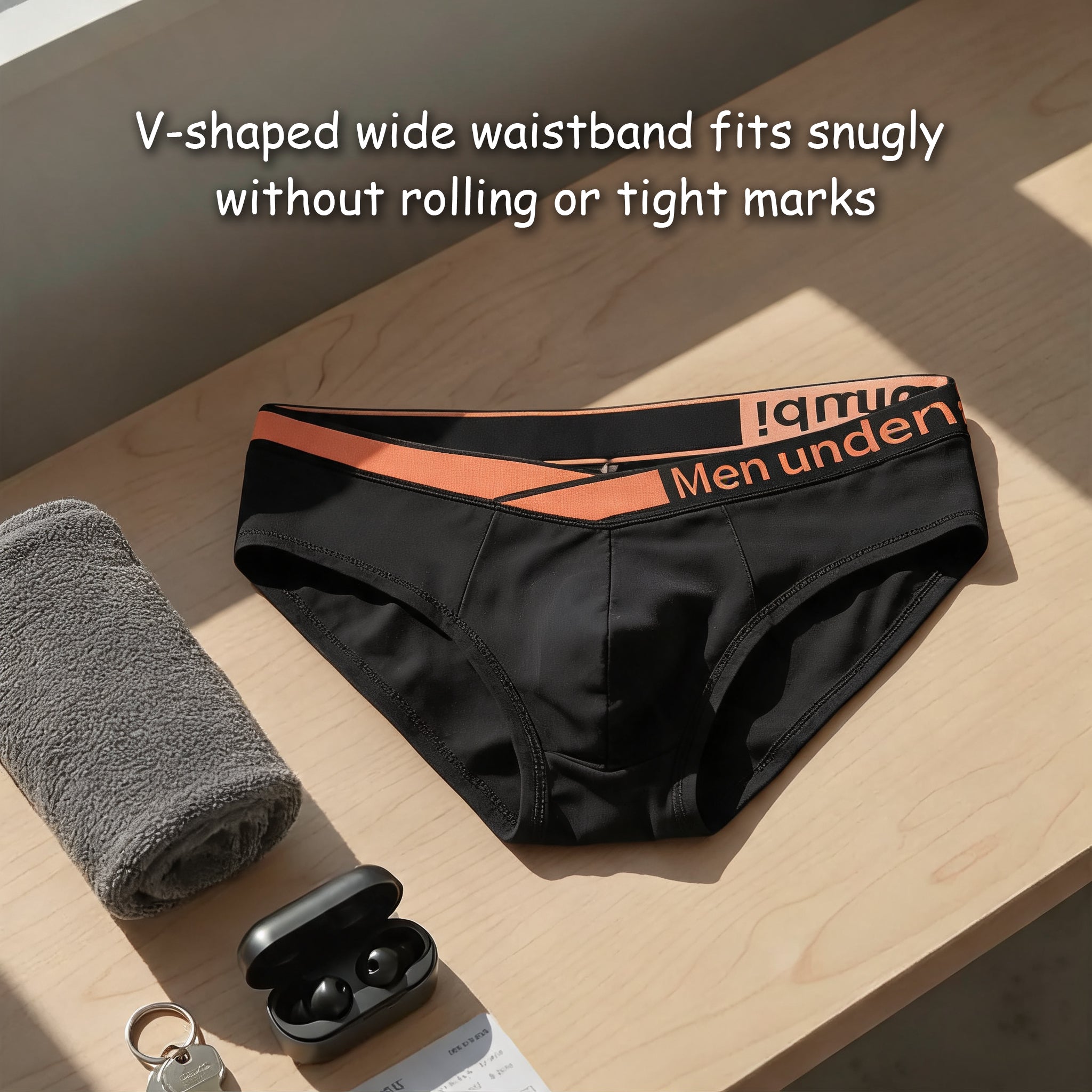Trendy Cross Waist Men's Briefs