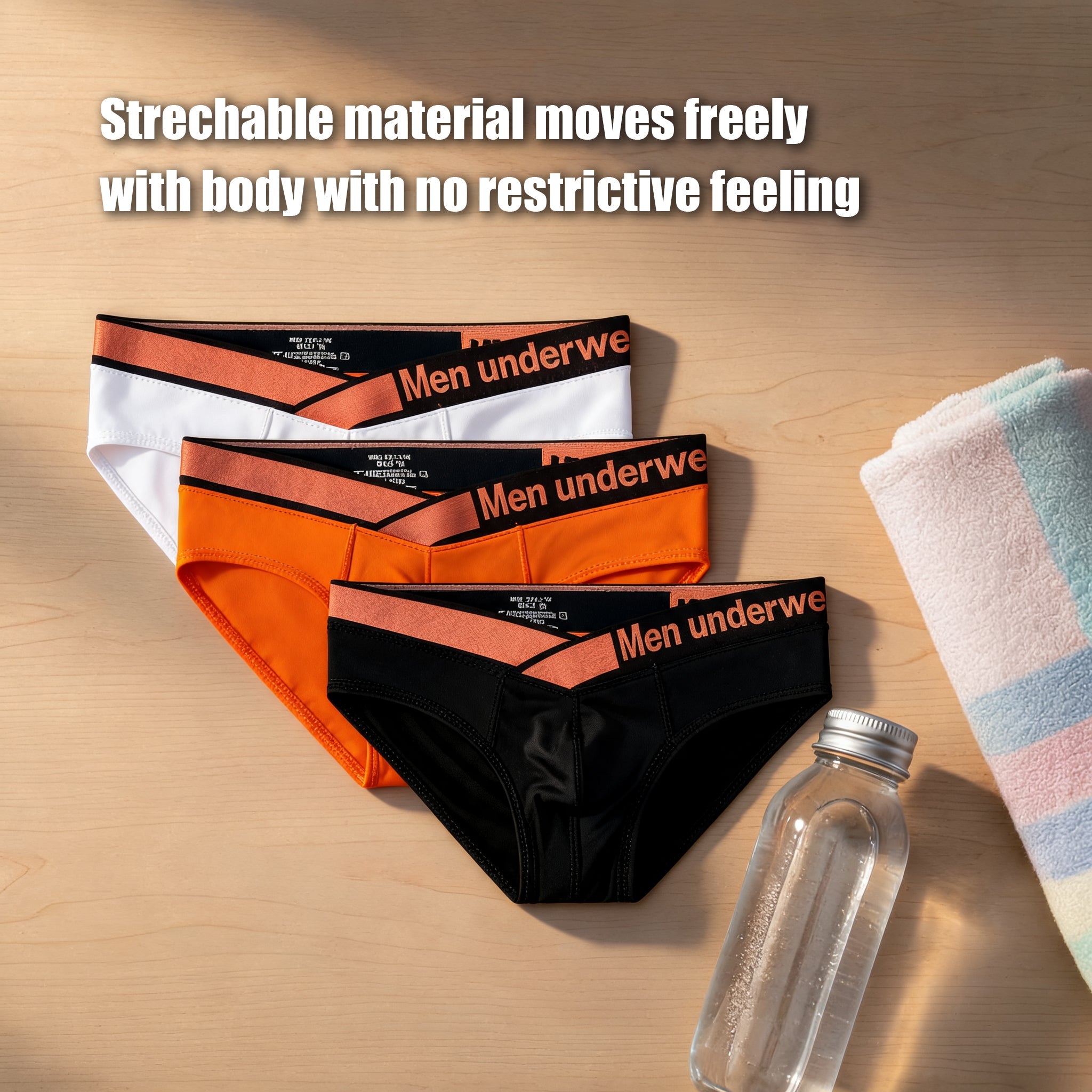 Trendy Cross Waist Men's Briefs