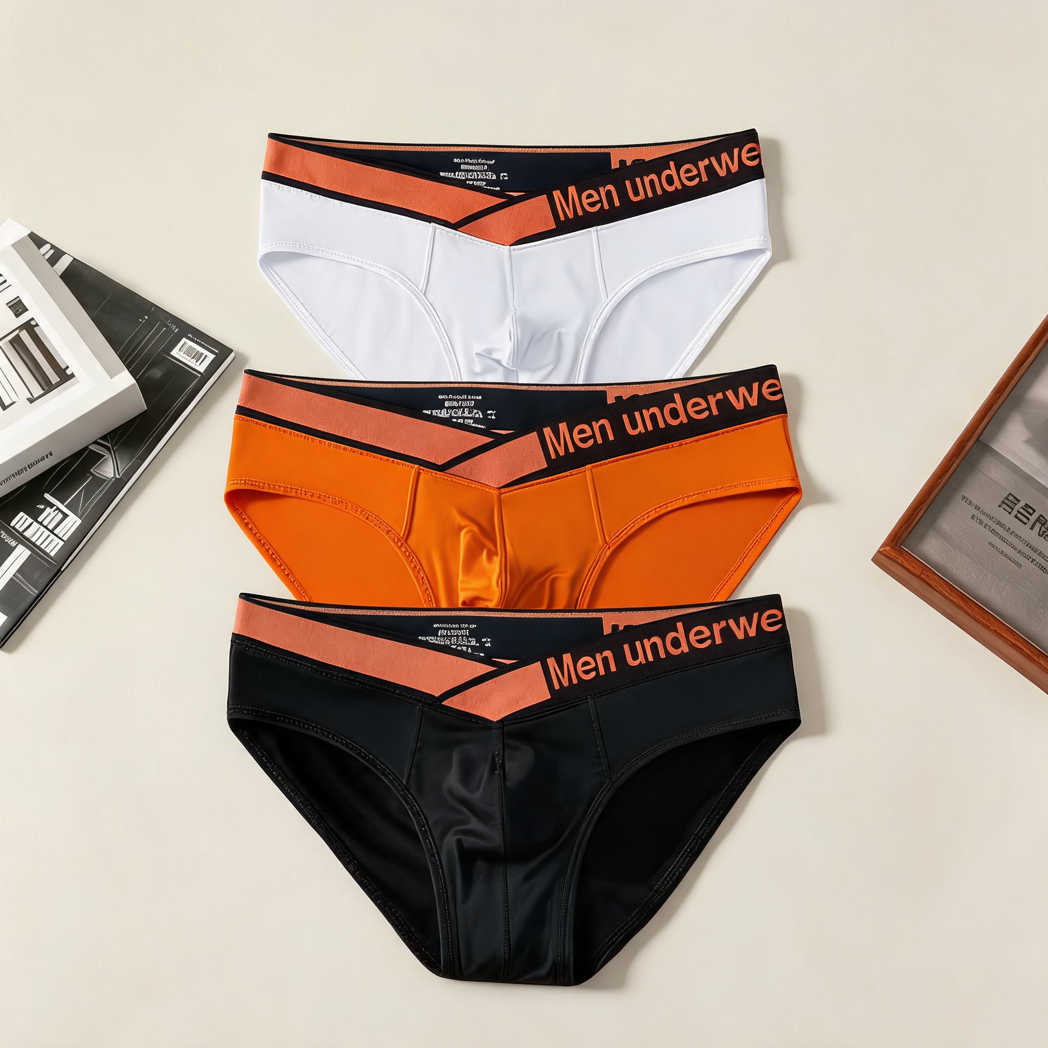 Trendy Cross Waist Men's Briefs