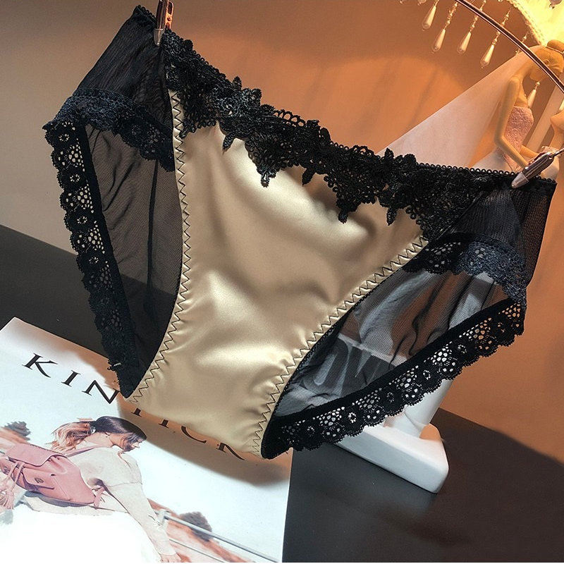 QS Semi-transparent Lace Panty