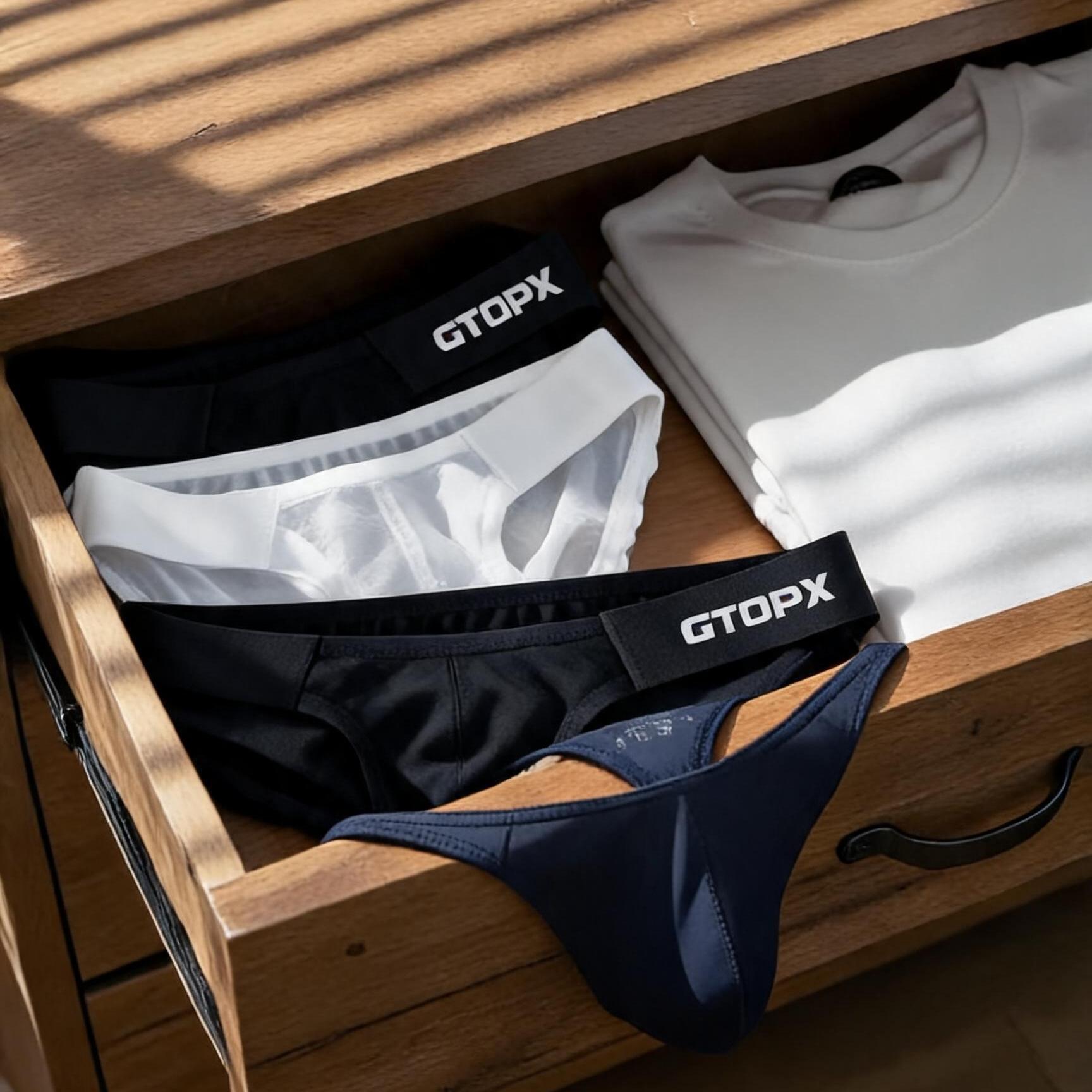 ZD【New Arrival】Ultra Thin Mesh Branded Underwear Show Your Charm