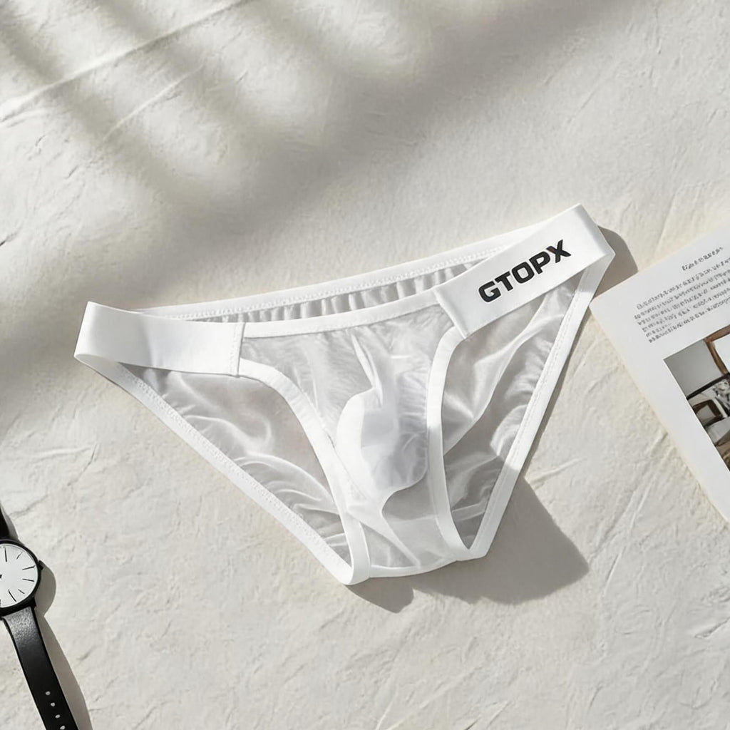 ZD【New Arrival】Ultra Thin Mesh Branded Underwear Show Your Charm