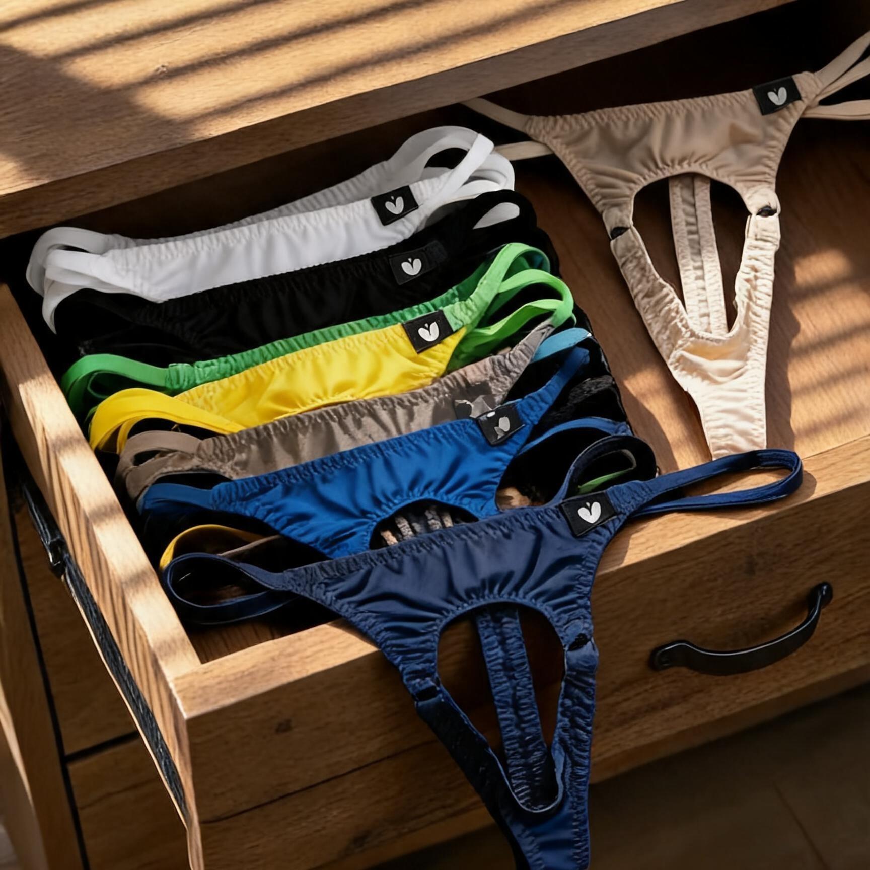 ZD Dual Strap Cutout Men Thong