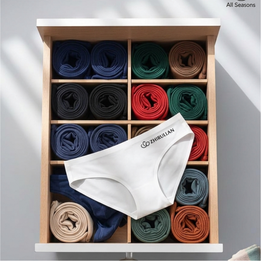 ZD【2026 Classic Upgrade】Milk Skin Zero-Feel One-piece Low Rise Briefs