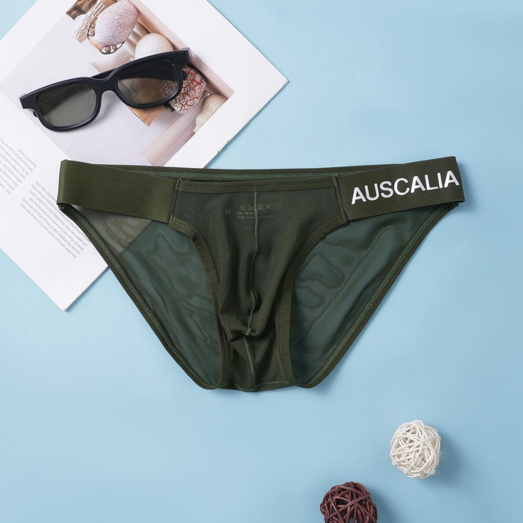 ZD【New Arrival】Ultra Thin Mesh Branded Underwear Show Your Charm
