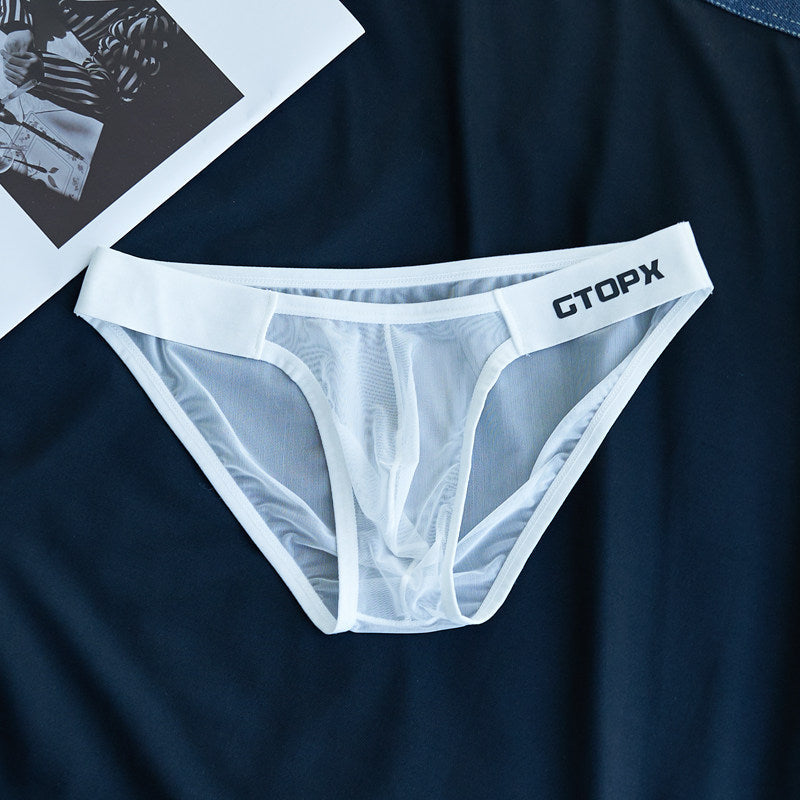 ZD【New Arrival】Ultra Thin Mesh Branded Underwear Show Your Charm