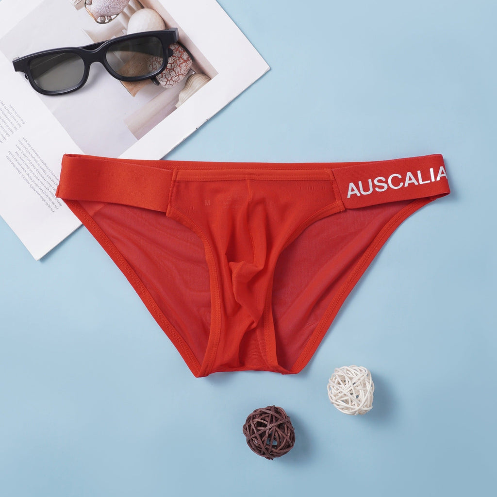 ZD【New Arrival】Ultra Thin Mesh Branded Underwear Show Your Charm