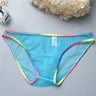 Rainbow Edge Mesh Briefs