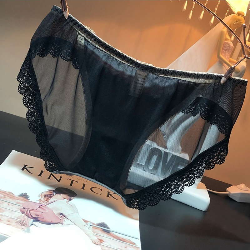 QS Semi-transparent Lace Panty