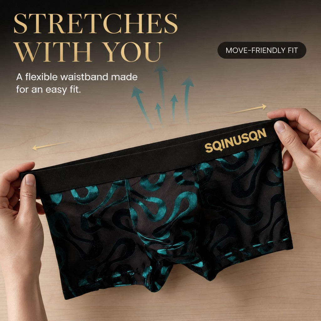 QS Sexy Breathable Mesh Boxer Shorts