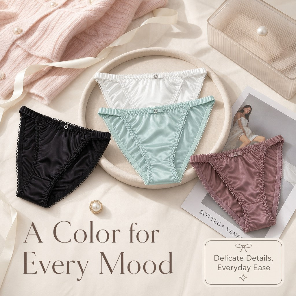 QS Satin Silky Sexy Briefs