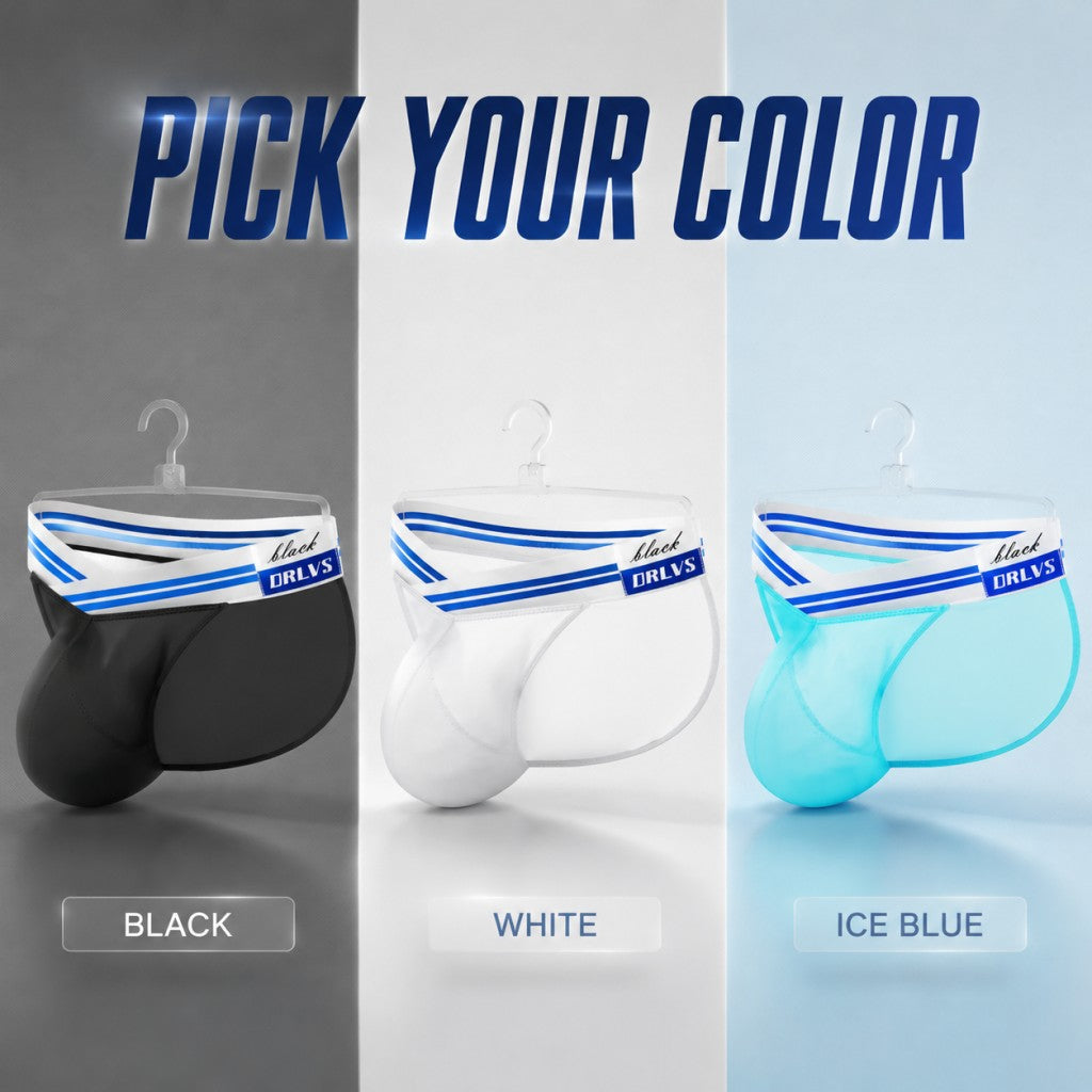 QS Large Pouch Breathable Sexy Briefs
