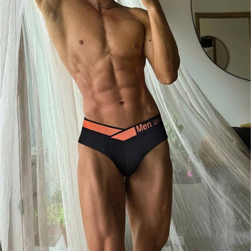 Trendy Cross Waist Men's Briefs