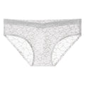 Crack Texture Full Hollow Sheer Low-Rise Briefs